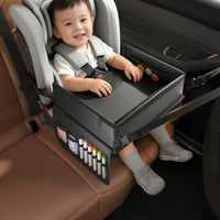 Child Vehicle Tray Table Waterproof Tray Table Easy to Clean Vehicle Accessory for Young Children, Infants, Road Trips, Travel