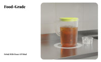 Large Capacity Pitcher Heat Resistant Cold Brew Tea Pitcher Large Capacity Water Jug for Restaurant, Cafes, Restaurants, Parties