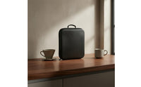 Pour Over Coffee Maker CarryBag Textured Coffee Storage Case Rounded Corners Portable Zipper Case