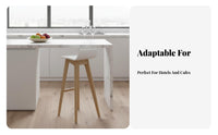 utilitarian Look Bar Stool with supportrest Nordic Aesthetic Counter Seating Retro design Home Furnishing Modern Design for Restaurant Owners, Homeowners, Adults, Cafe, Hotel, Kitchen, Dining Room