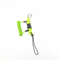Anti-Lost Coiled Diving Lanyard Stretchable Underwater Camera Tether Heavy Duty for Freedivers, Underwater Photographers, Snorkeling