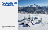 Ski Suit Set, Waterproof Fleece-Lined Jacket & Pants, Unisex, Snowboarding & Skiing Gear