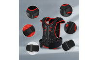 Vest with Elbow Pads and Knee Guards Padded Shielded Vest with Elbow and Knee Guards Lightweight Kids Shielded for Youngster, Riding