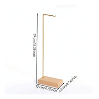 Necklace Holder with Hooks Vertical Necklace Holder Stand with Hook Space-Saving Accessory Organizer Desktop for Vanity, Dresser
