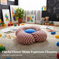 Soft and Comfortable Colorful Tatami Cushion Multi-Functional Luxuriously Soft Petal Floor Pillow Good Resilience for Adults, Balcony
