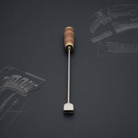 Slender Shaft Piano Tuning Wrench Hollow Socket Piano Tuning Key Smooth Finish String Tuner Straight Handle