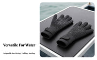3mm Diving Gloves Sun Protection Diving Gloves Puncture-Resistant Long-Lasting for Snorkelers, Swimming, Underwater Exploration