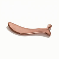Smooth S-Shaped Massage Tool with Chart Manual Ear Massage Board with Cream Skin-Friendly Facial Scraping Board with Pouch Easy to Use for Travelers
