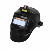 Auto Darkening Metal-Fusing Helmet Adjustable Headgear Solar Powered Metal-Fusing Hood Safety Gear Lightweight Head Protection