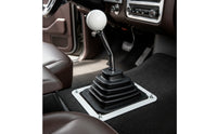 Gearbox Lever Dust Cover Dustproof Lever Cover with Frame Long-Lasting Wear-Resistant for Car DIYers