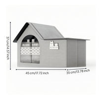Cat Cooling House Cozy Insulated Cat House Wear-Resistant for Cats