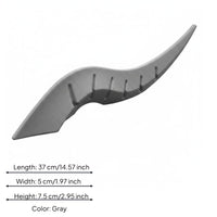Cool Custom Design Decorative Car Fin Sporty Look Roof Spoiler Fin Streamlined Shape