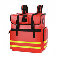 Fire Hose Backpack Waterproof Fire Hose Bag Metal Frame Firefighting Equipment Bag for Emergency Response
