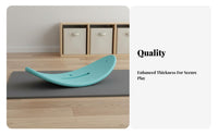 Perceptual Training Balance Board Movement Ability Development Perceptual Training Board Curved Seesaw Toy Anti-Slip Design