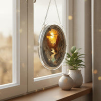 Easy to Assemble Acrylic Suncatcher Assembly Kit High Clarity DIY Crystal Jigsaw Art Sun Resistant