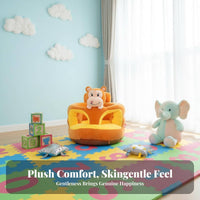 Sitting Trainer Plush Learn-to-Sit Sofa Anti-Fall Design Infant Support Seat Prevents Tipping over infant seating aid Soft and Comfortable for Babies 3-6 Months, Infants, Toddlers, floor activity, Nursery, Living Room, Playroom
