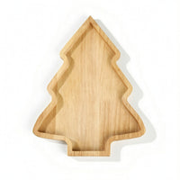 Wooden Serving Tray Shallow Wood Tray with Raised Rim Wooden Cheese Board Unfinished Natural for Party Hosts