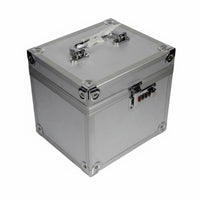 EVA Foam High-Density Foam Lining Graded Card Storage Box Portable Design Aluminum Trading Card Case Shockproof Scratch-Resistant for Travel