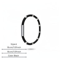 Negative Ion Technology Static Eliminator Wristband Balances Body's Electric Field Static Elimination Wrist Strap Comfortable Fit Antistatic Silicone Bracelet Lightweight for Women, Men, Winter, Autumn