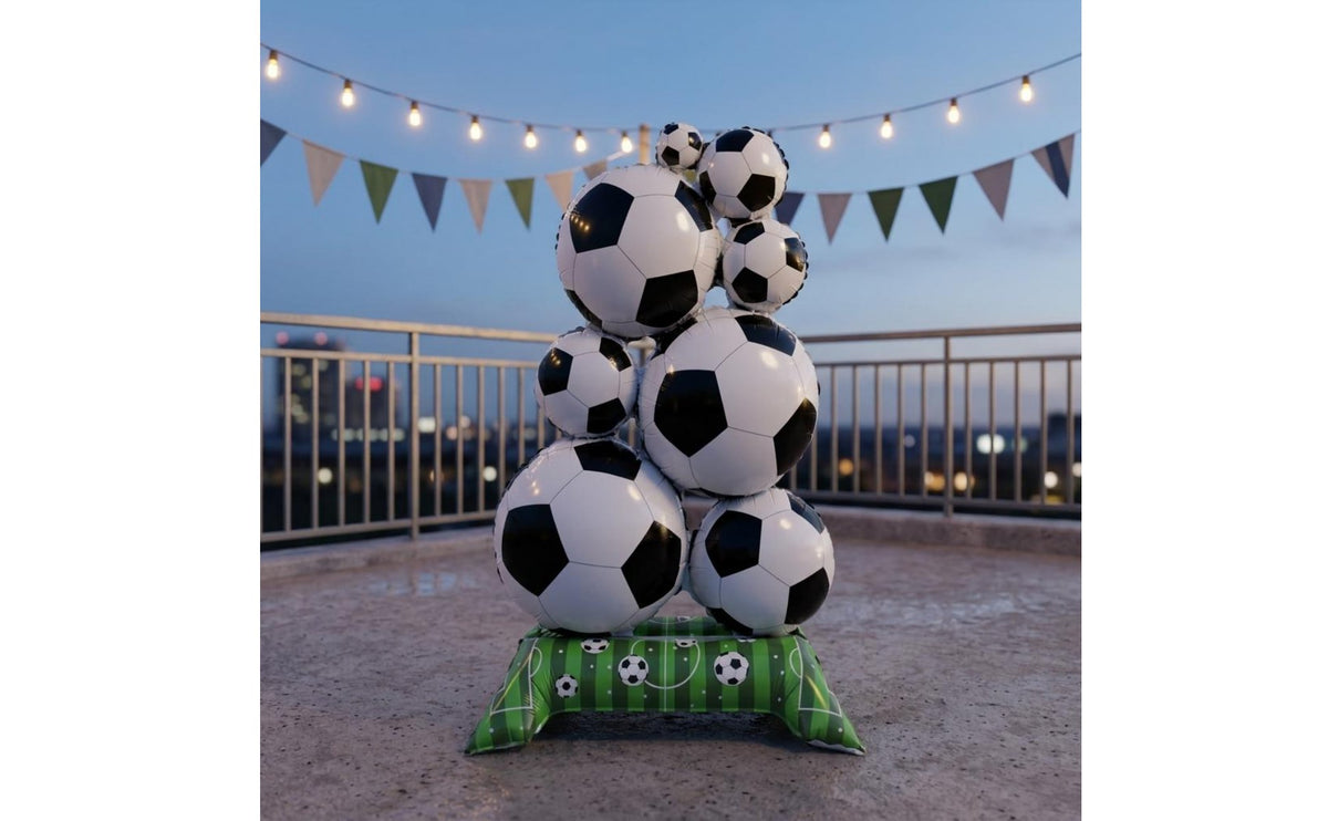 2 Pieces Bar Decoration Soccer Jersey Balloon Sports Themed Football Shirt Balloon Mylar Foil Football Party Balloons Shiny Gloss for Birthday