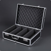 Large Capacity Graded Card Storage Box Removable Dividers Graded Card Storage Case Shock Resistant Resistant Slab Case Padded Interior for Collectors, Tournament, Travel