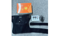 3 Heat Levels Red Light Treatment Hip Wrap Adjustable Strap Electric Heating Hip Brace Deep Penetrating Infrared Treatment Joint Support for Home