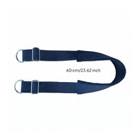 Pilates Foot Strap Black Exercise Foot Strap Stable Support Fitness Accessory