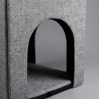 Dog Steps for Bed and Sofa with Foldable Space Saving Design, Pet Stairs for Small with Anti-Slip Bottom, Bedroom Living Room