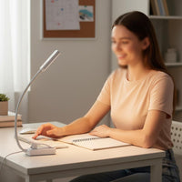 LED Reading Lamp Compact Book Light Portable for Dorm Room, Study Table
