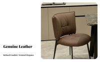 Curved rear Armchair High rearrest Living Room Seating Upholstered Soft Padding for Design aficionados, Showroom, Cafe, Bedroom