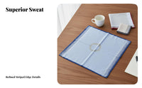 Sweat-Absorbent Cotton Handkerchief Soft Textile Men's Cotton Handkerchief Reusable for Women, Gentlemen, Formal Events, Business Attire