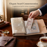 Large Capacity Cash and Commemorative Banknote Collection Album with Detachable Pages