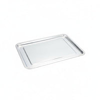 adaptable Rectangular Food Tray Easy to Clean Rectangular Serving Tray long-lasting Kitchenware adaptable Use for BBQ lovers, Party Planners, Restaurant, Barbecues, Kitchen preparation, Cafeteria