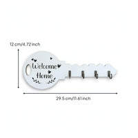 Wall-Mounted Key Holder Decorative Wall Key Holder Organizer Rustic Farmhouse for Entryway, Hallway