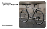 Cycling Bike Mudguard Widen Design Cycling Bike Mudguard Set Front and Rear Mudguards Adjustable Front and Rear Mudguard Set