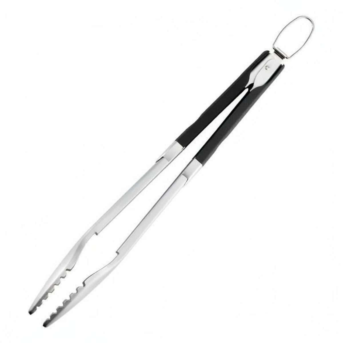 Barbecue Utensil Black Handle Stainless Steel Barbecue Tool Outdoor Cooking Gear