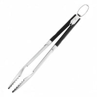Barbecue Utensil Black Handle Stainless Steel Barbecue Tool Outdoor Cooking Gear