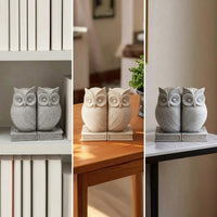 Bookends Sculptural Bookends with Rectangular Base Cute Bookend Holder for Living Room