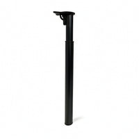 Metal Table Leg with Mounting Plate Easy Installation Table Leg Mounting Hardware Slim Heavy-Duty for DIYers, Bar Tables