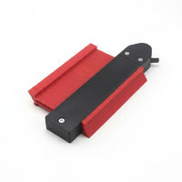 Multi-Functional Contour Gauge Metric and Imperial Scale Locking Profile Gauge High Precision Irregular Shape Tracer Long-Lasting ABS Material for Woodworkers, Craftsmen, DIY Enthusiasts, Carpentry, Tiling, Flooring Installation, Workshop