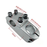 30 Mm Installation Height Aluminum BMX Stem Four-Bolt BMX Stem
