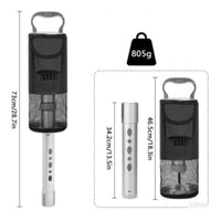 Golf Ball Pickup Tube Mesh Golf Ball Retriever with Pocket Lightweight for Golfers, Driving Range