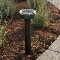 Outdoor Use High-Frequency Creature Repeller Weatherproof Solar Creature Repeller Weather Resistant Feline Repellent Device Waterproof for Garden, Yard, Farm