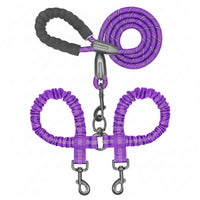 Swivel Connector Reflective Rope Leash Metal Hardware Climbing Rope Leash Set