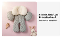 All Seasons Use 3D Bean Velvet Seat Pad Universal Fit Newborn Stroller Cushion Breathable Material for Infants, Newborns, High Chair, Travel