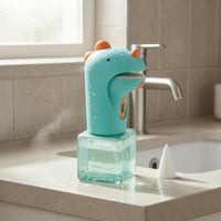 Dinosaur Soap Dispenser Rounded Body Cute Dinosaur Soap Dispenser Playful