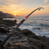 Portable Telescopic Lure Fishing Rod Mini Sea Rod