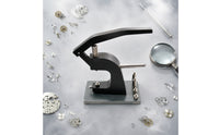 Watch Case Sealing Machine Metal Guide Rod Watch Case Closing Machine Black Frame