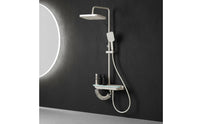 High Pressure Thermostatic Digital Shower System Integrated Storage Shelf Thermostatic Shower System