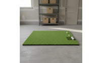 Realistic Feel Golf Hitting Mat Long-Lasting Artificial Turf Swing Mat Non-Slip Base Sports Equipment Shock Absorbing for Beginners